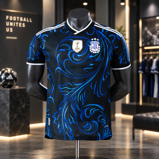 Argentina Away Player Version Solid Jersey 2026