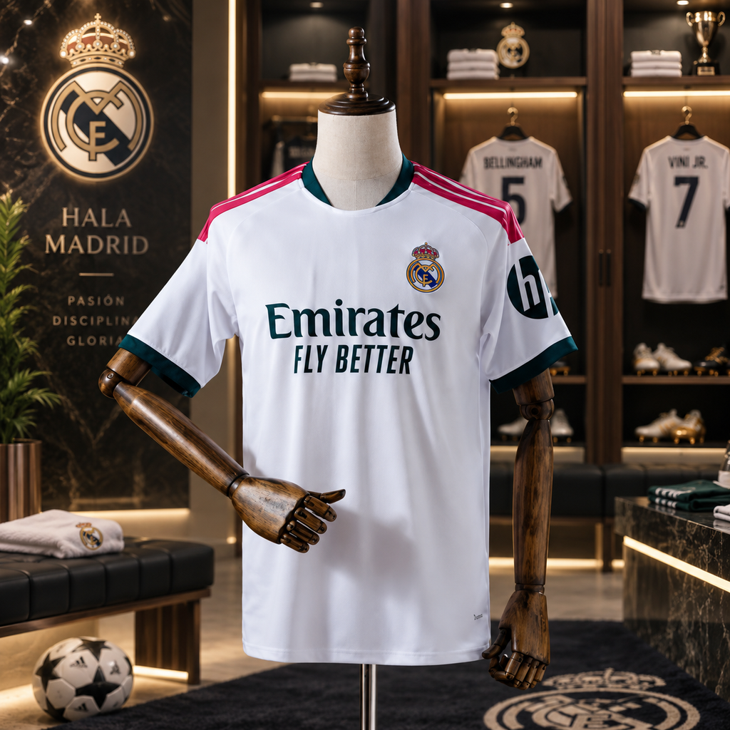 RMA HOME SOCCER SOLID JERSEY 2026/27