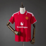 Customized MNU Home Soccer Solid Jersey 2026/27