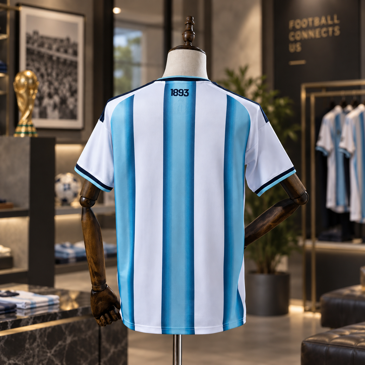 Argentina Home Soccer Solid Jersey 2026