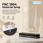 FRC 1904 Football Crest LED Acrylic Table Lamp