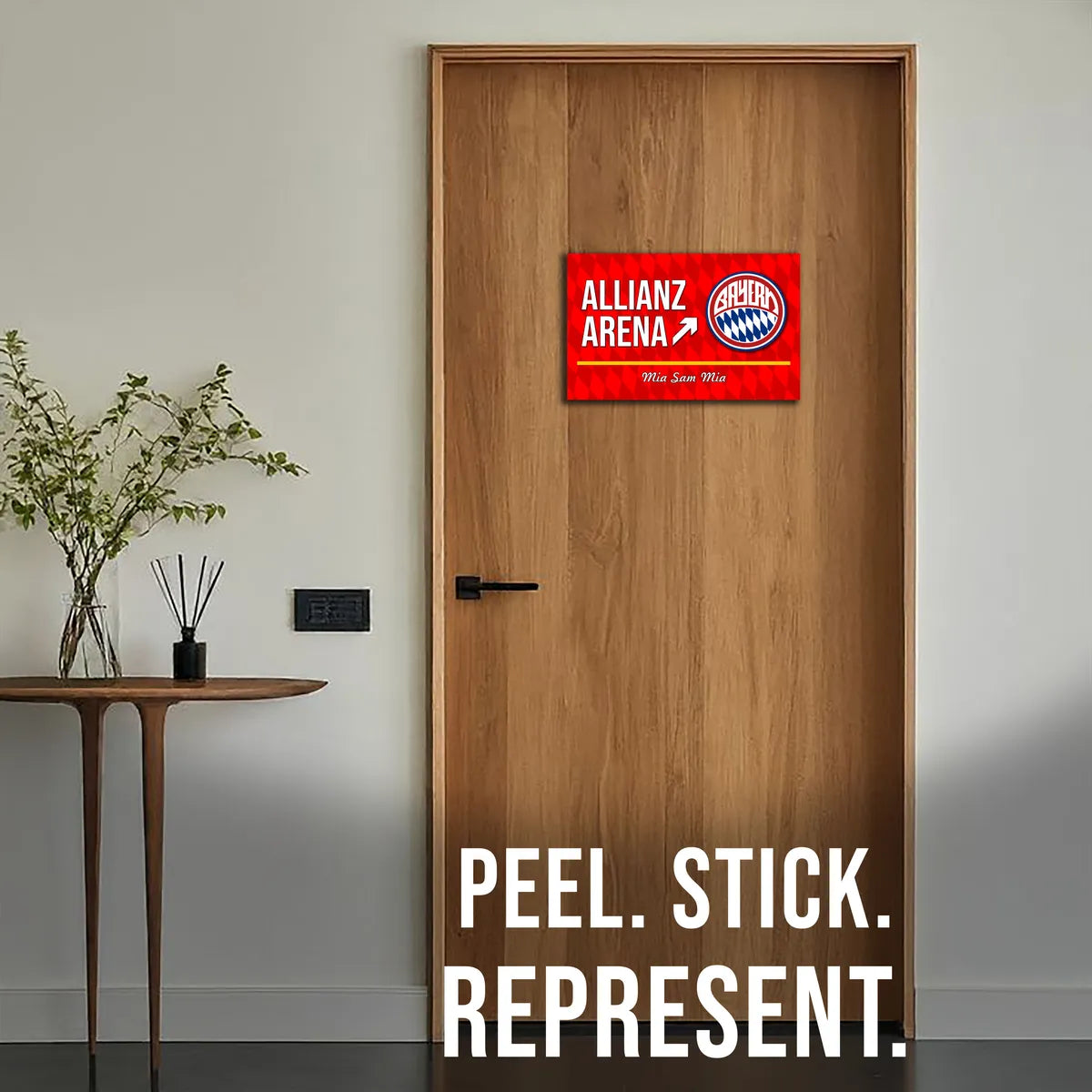 Allianz Arena Stadium Door Signs