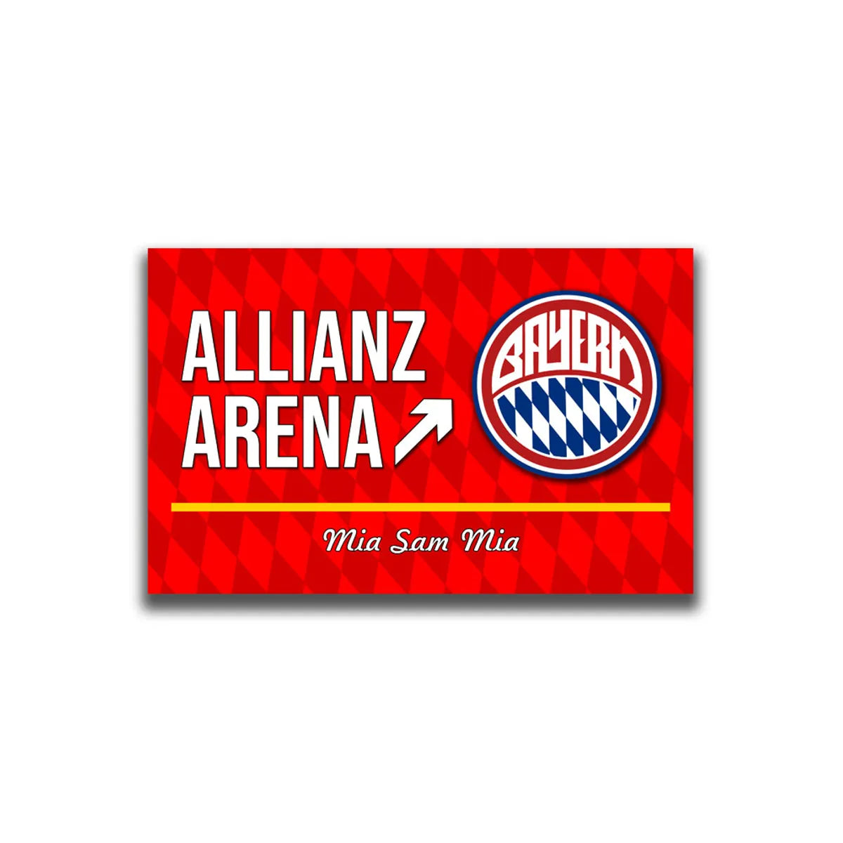 Allianz Arena Stadium Door Signs