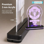 MNU 1878 Football Crest LED Acrylic Table Lamp