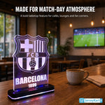 Barca 1899 Football Crest LED Acrylic Table Lamp