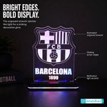 Barca 1899 Football Crest LED Acrylic Table Lamp