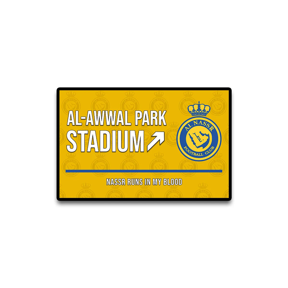AL-AWWAL PARK Stadium Door Signs