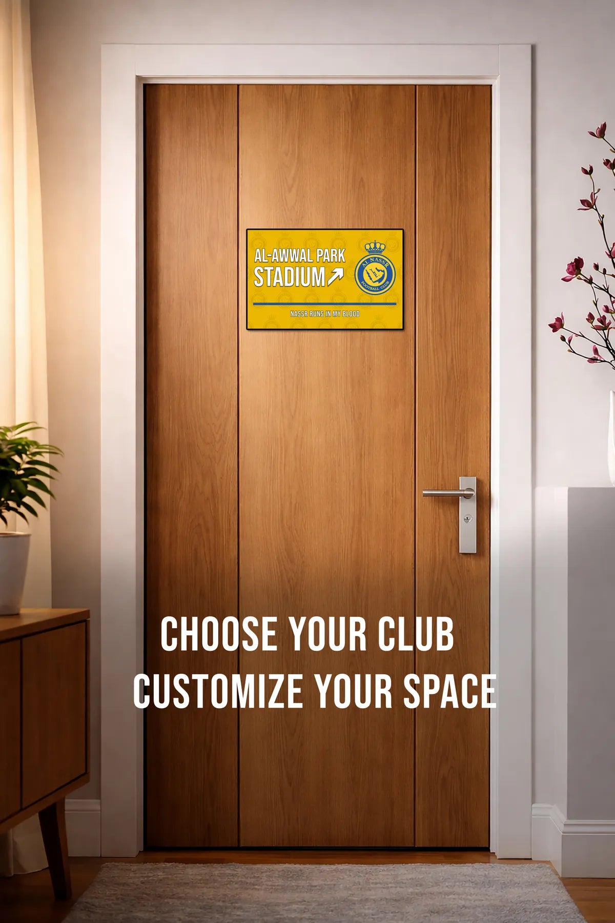 AL-AWWAL PARK Stadium Door Signs