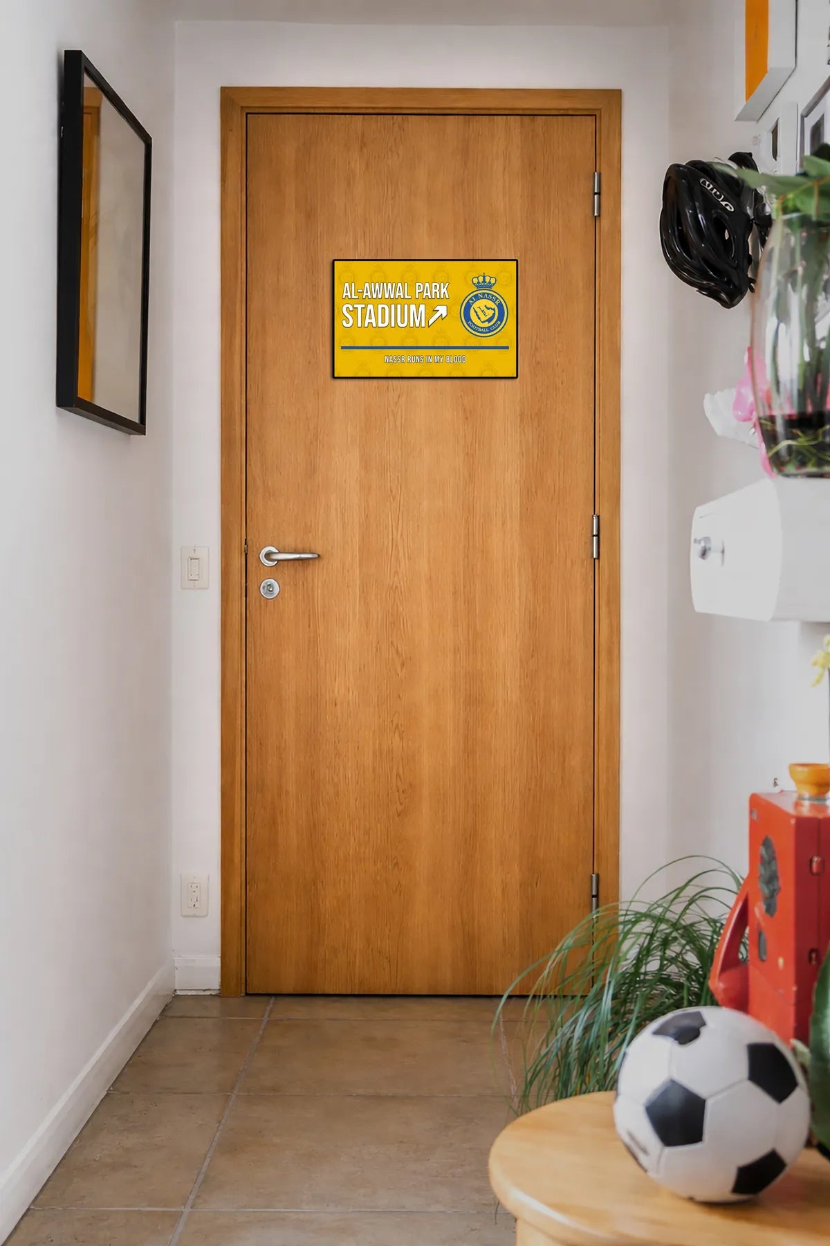 AL-AWWAL PARK Stadium Door Signs