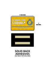 AL-AWWAL PARK Stadium Door Signs