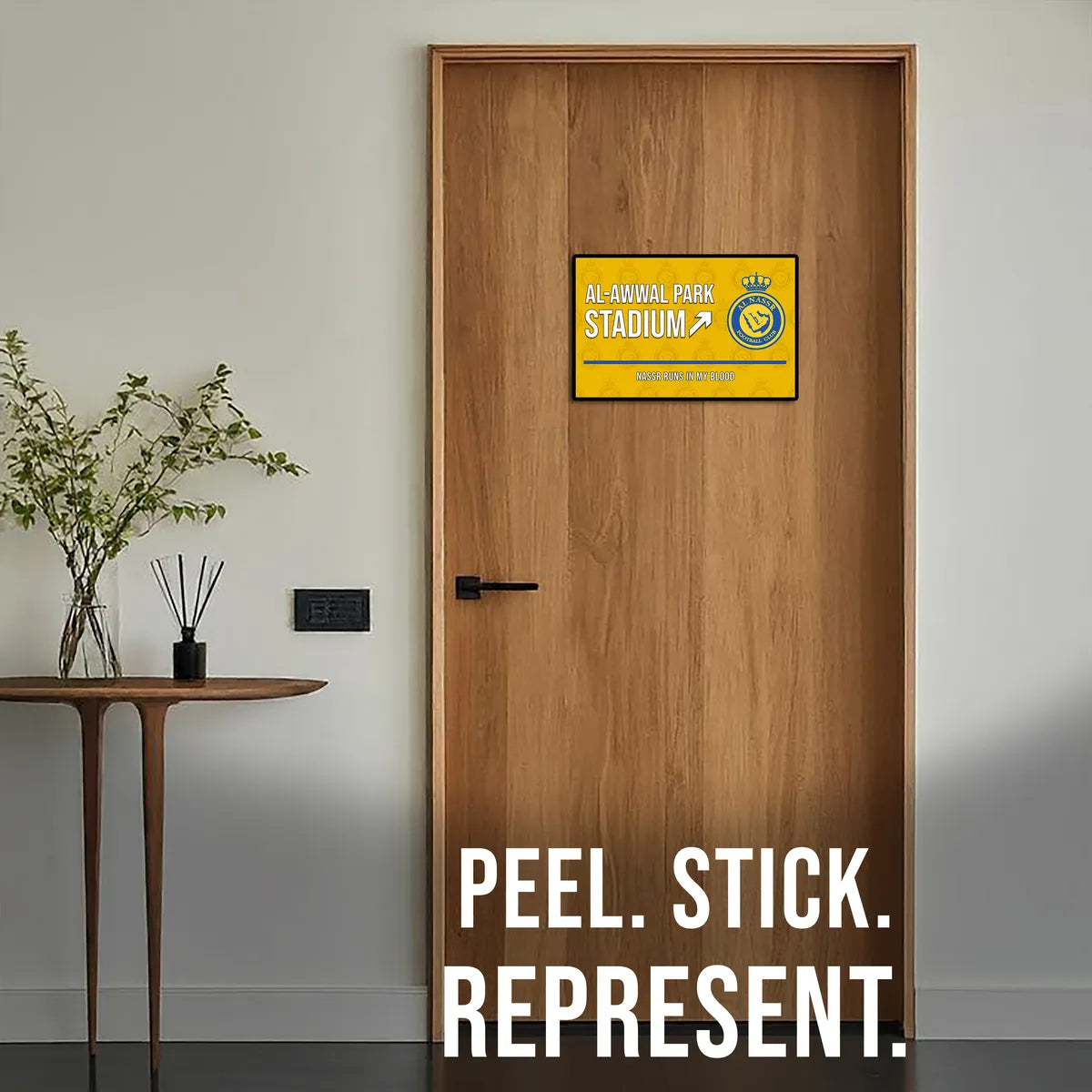 AL-AWWAL PARK Stadium Door Signs