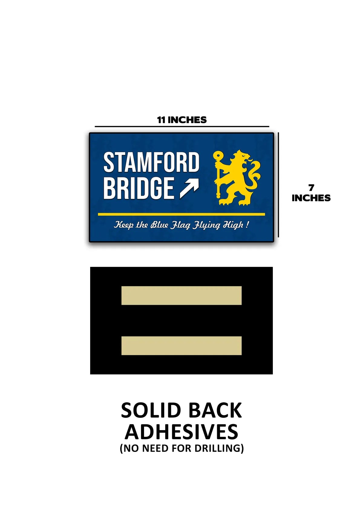 Stamford Bridge Stadium Door Signs