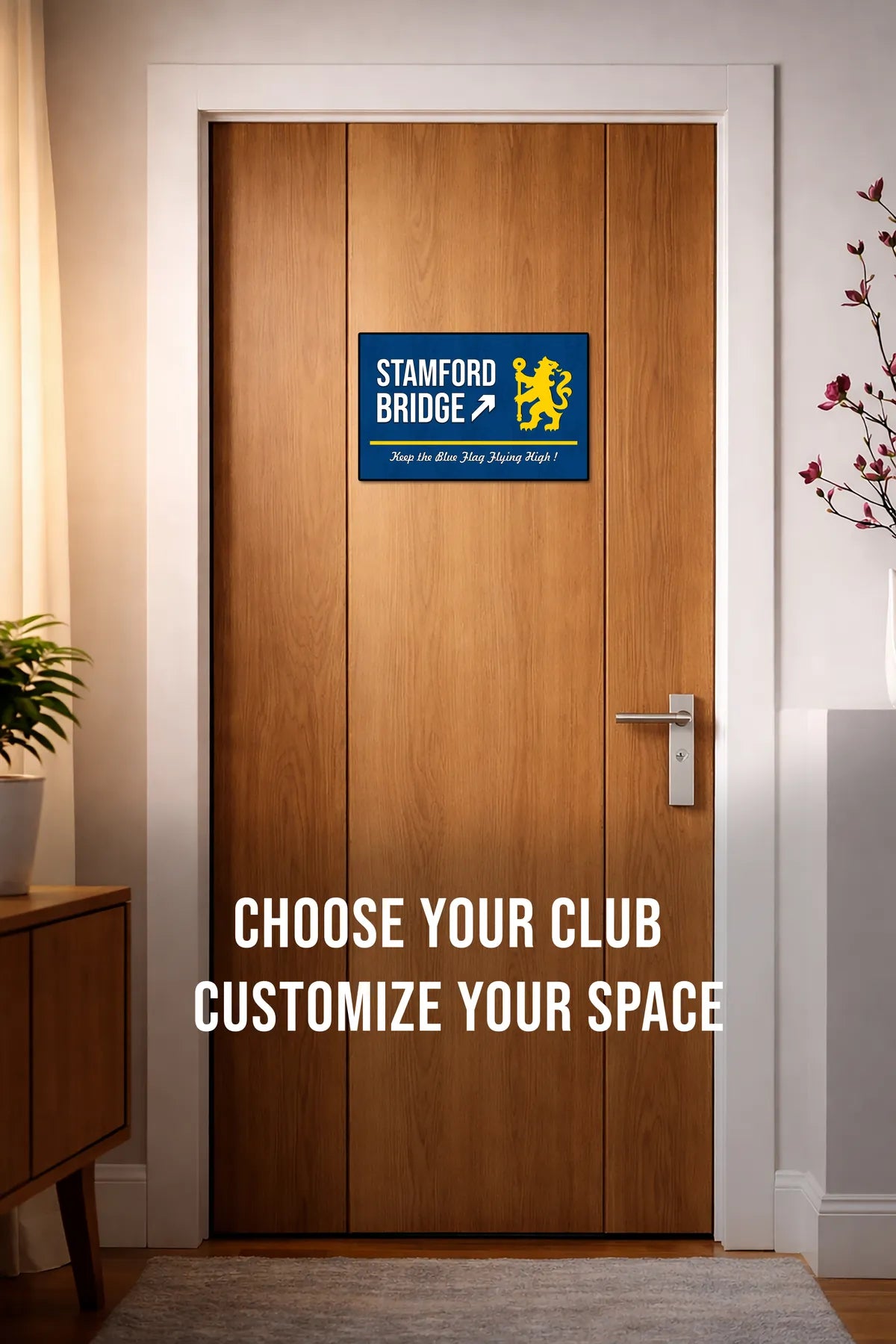 Stamford Bridge Stadium Door Signs