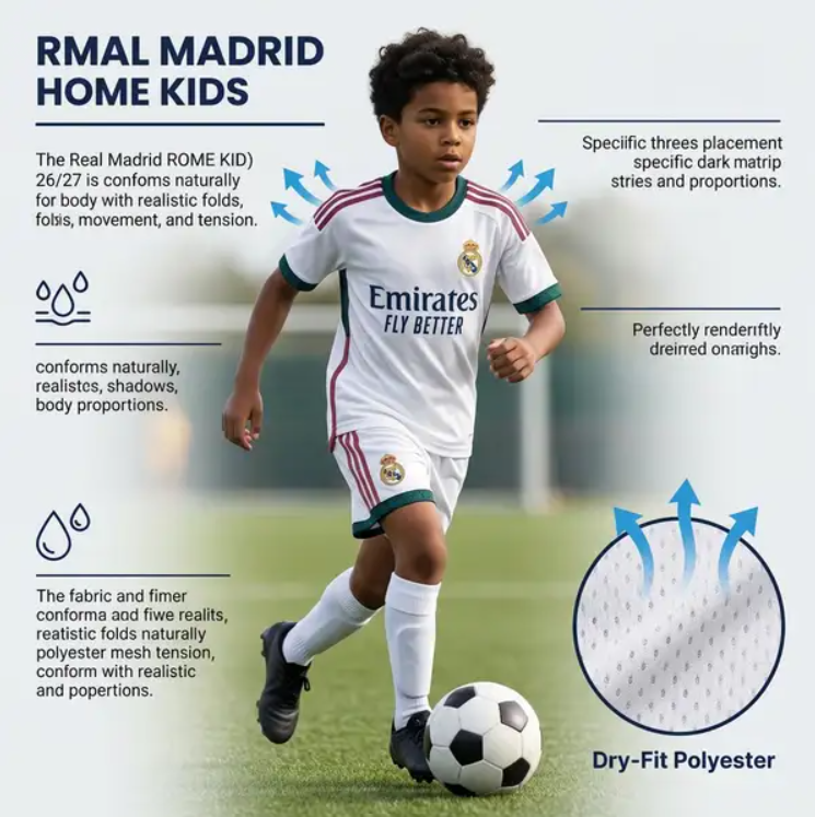 RMA HOME KIDS JERSEY 26/27