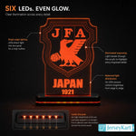 JPN 1921 Football Crest LED Acrylic Table Lamp