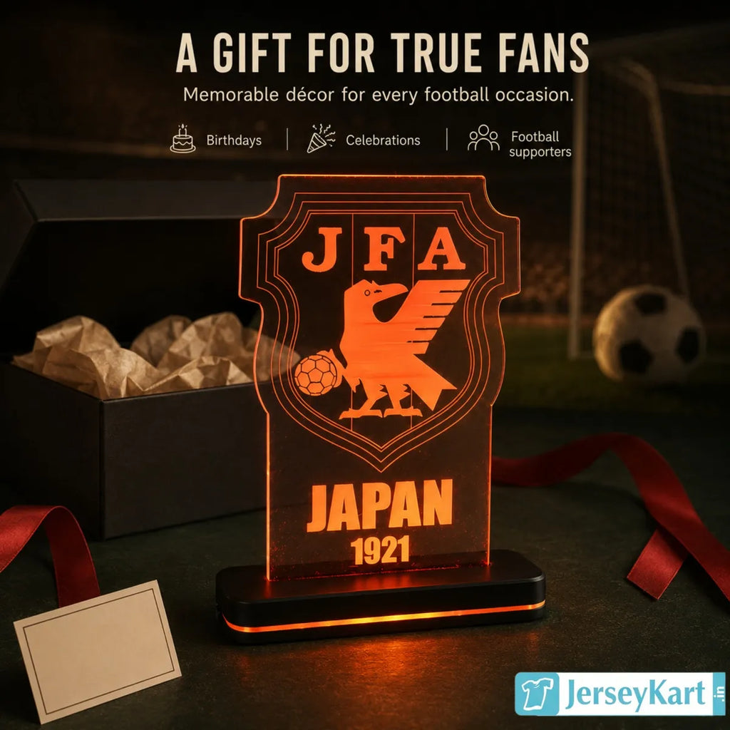 JPN 1921 Football Crest LED Acrylic Table Lamp