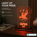 JPN 1921 Football Crest LED Acrylic Table Lamp