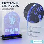 Chels Football Crest LED Acrylic Table Lamp