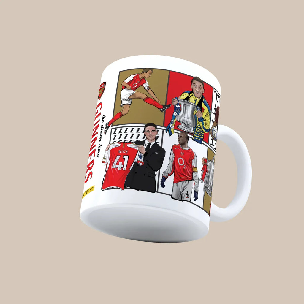ARS Dream Team Legends 3D Doodle Art Mug