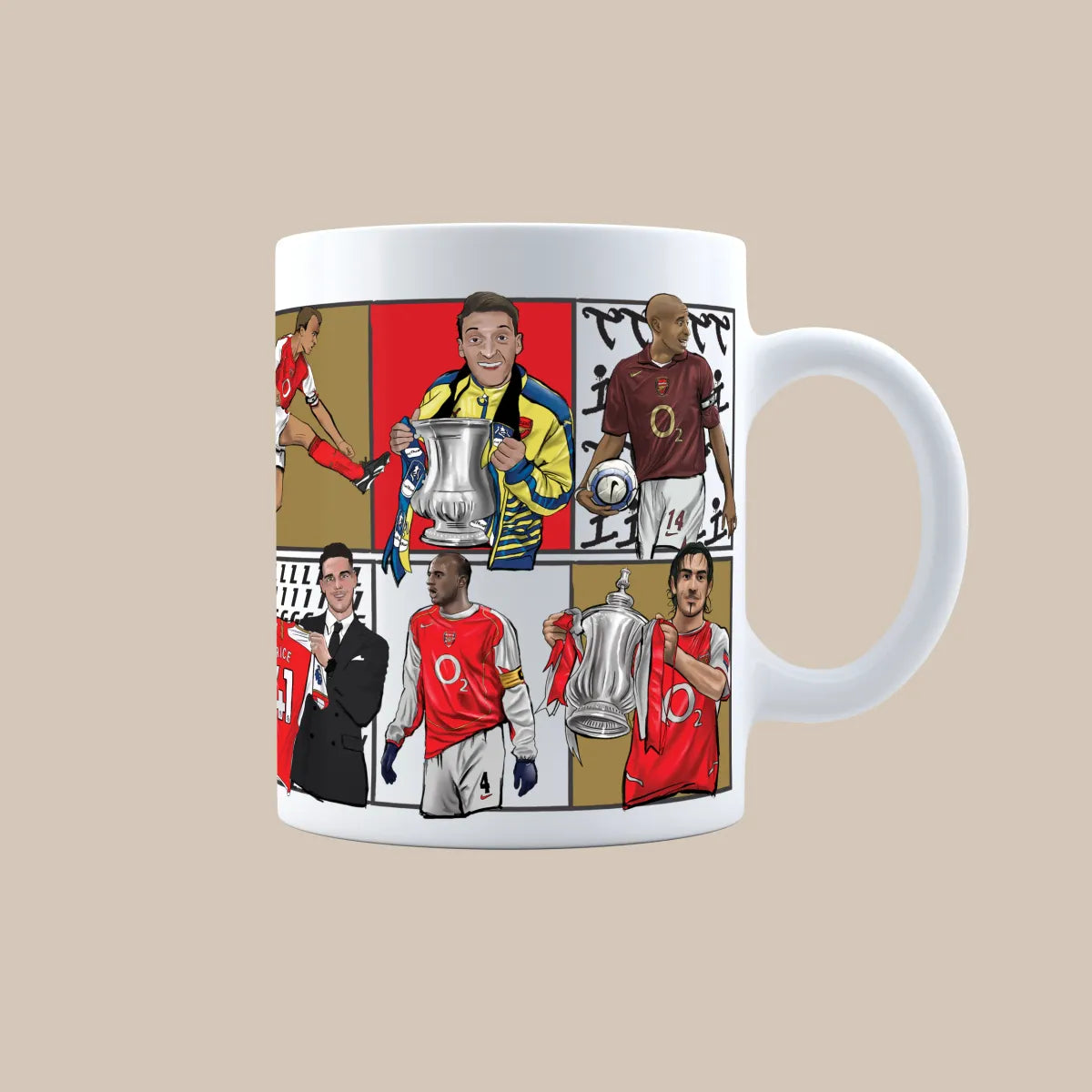 ARS Dream Team Legends 3D Doodle Art Mug