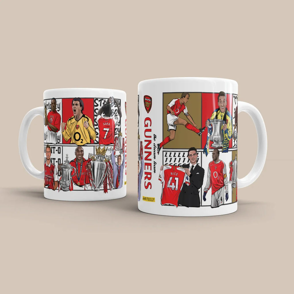 ARS Dream Team Legends 3D Doodle Art Mug