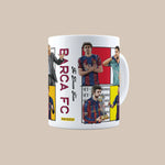 Barca FC Dream Team 3D Doodle Art Mug
