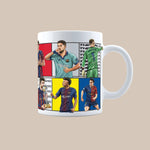 Barca FC Dream Team 3D Doodle Art Mug