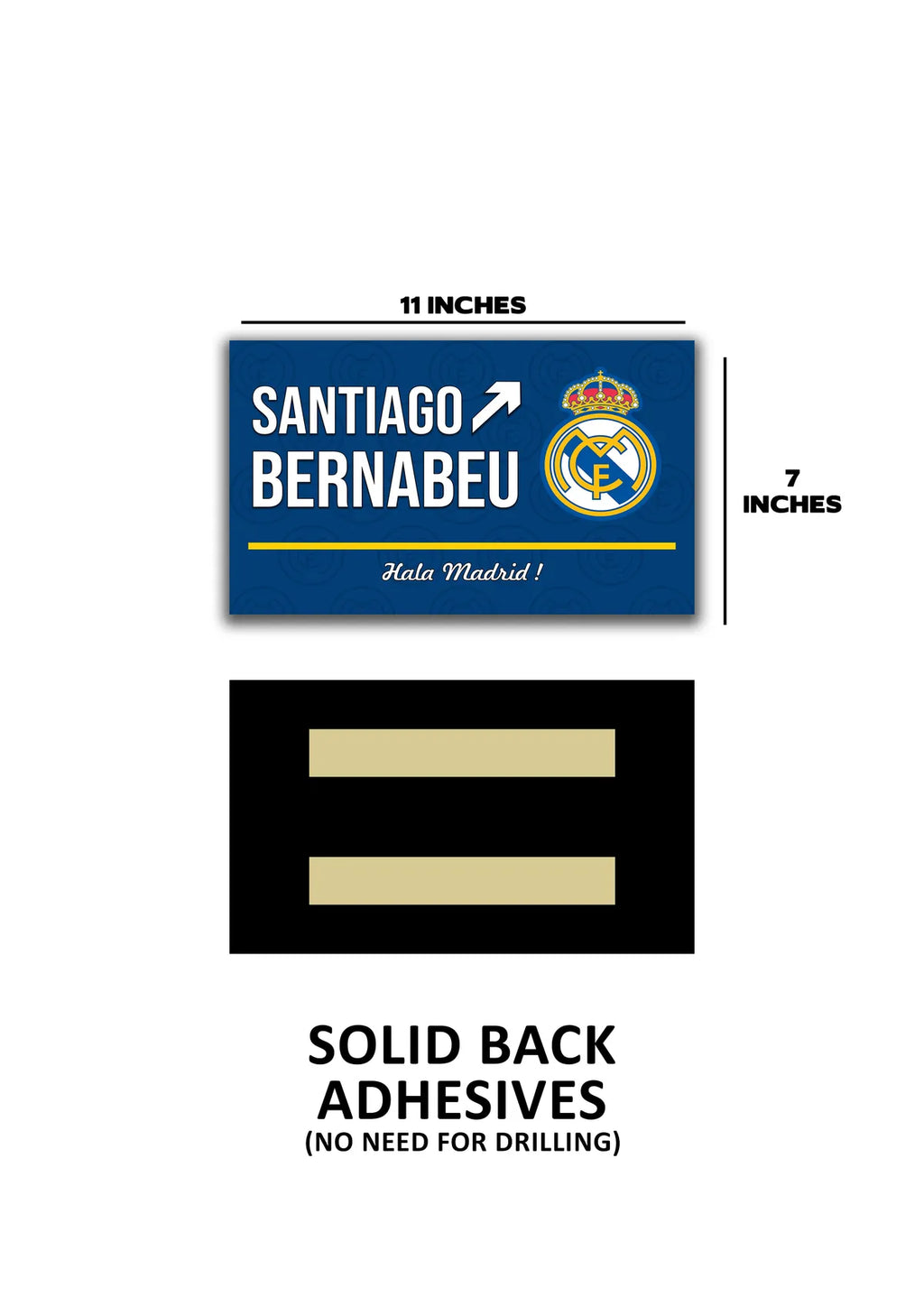 Bernabeu Stadium Door Signs