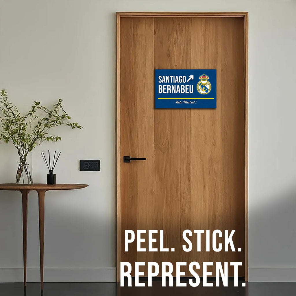 Old Trafford Door Signs