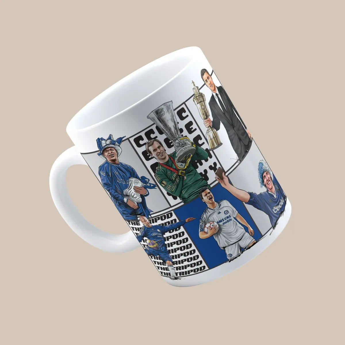 CHL FC Dream Team Legends 3D Doodle Art Mug