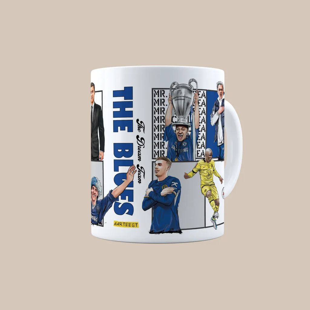 CHL FC Dream Team Legends 3D Doodle Art Mug