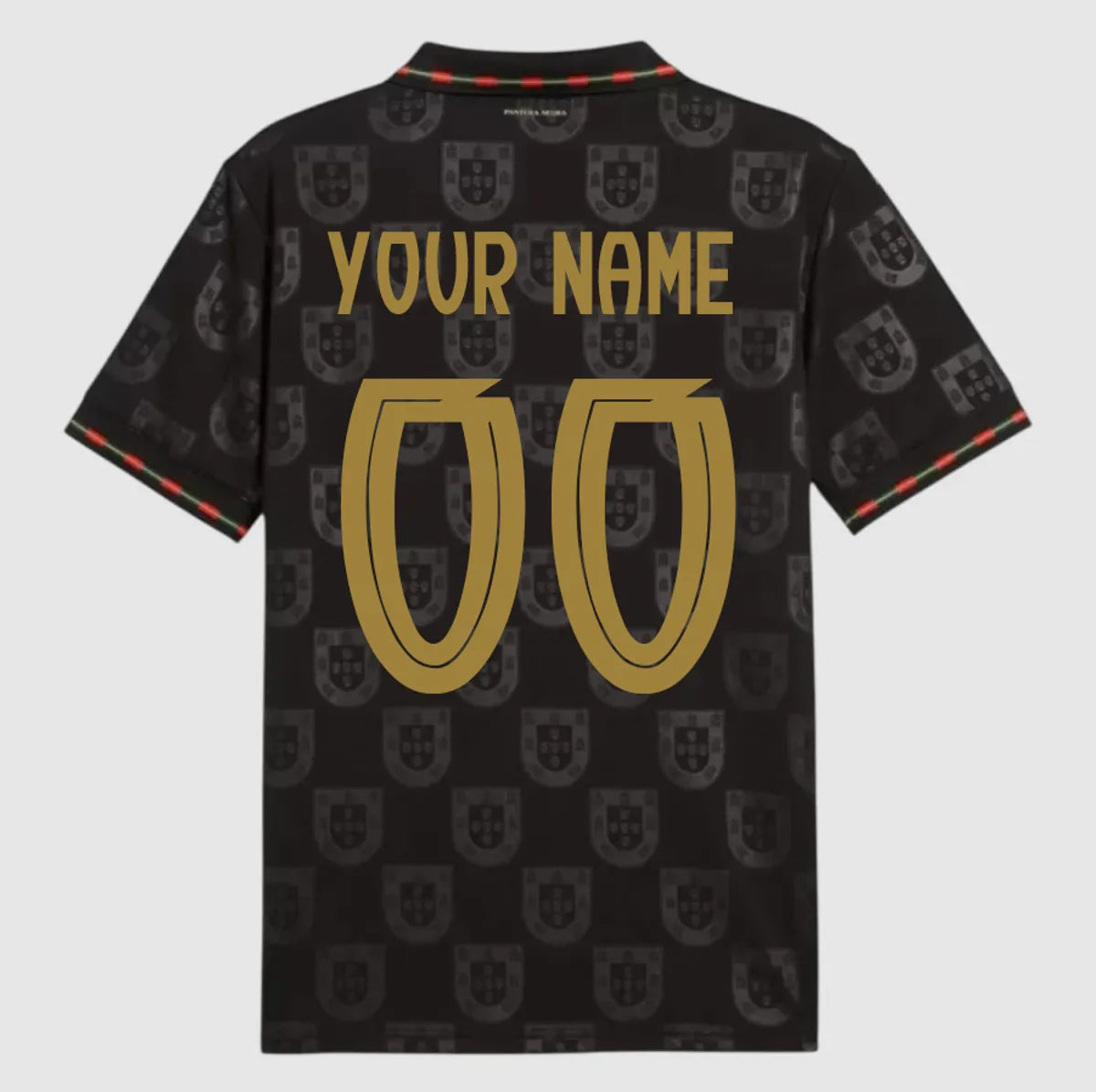 Customized POR Special Edition Black Soccer Jersey World Cup 2026