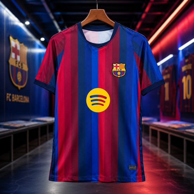 Barca Home Soccer Solid Jersey 2026/27