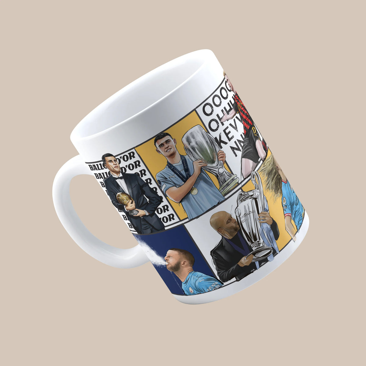 MNC Dream Team Legends 3D Doodle Art Mug