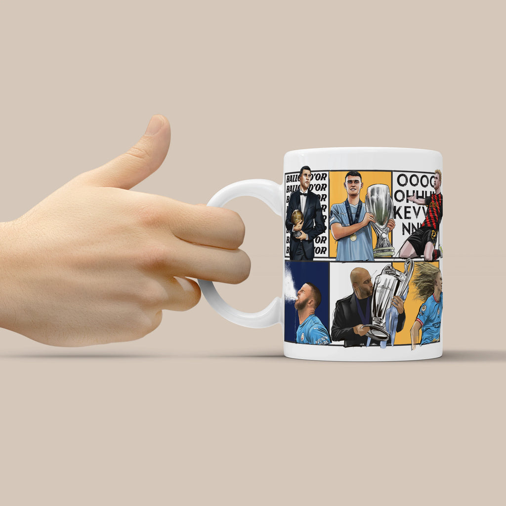 MNC Dream Team Legends 3D Doodle Art Mug
