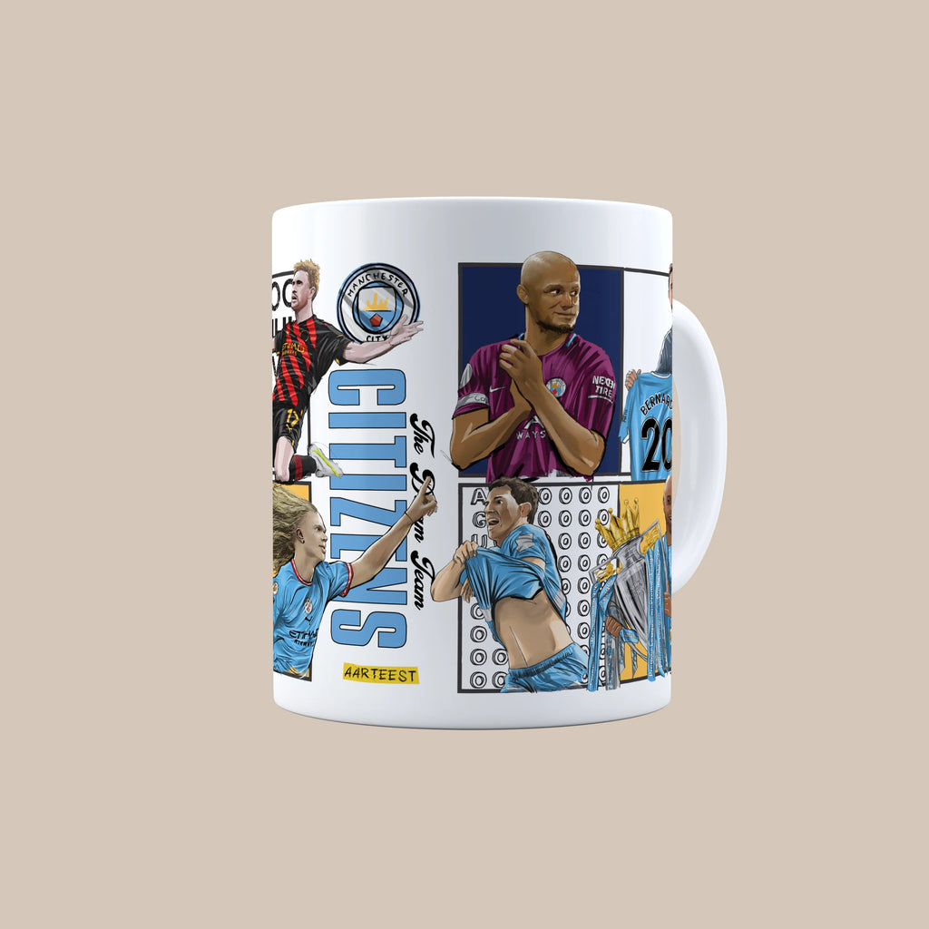 MNC Dream Team Legends 3D Doodle Art Mug