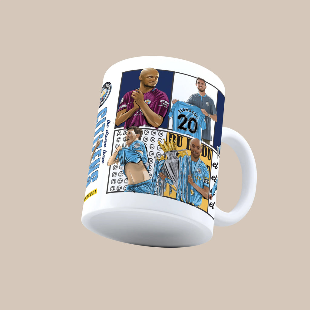 MNC Dream Team Legends 3D Doodle Art Mug