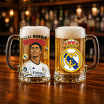 Bellingham Edition Glass Mug | Sports Gift for Soccer Lovers