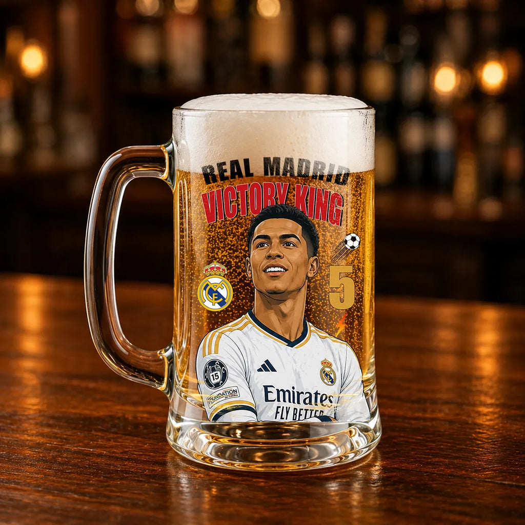 Bellingham Edition Glass Mug | Sports Gift for Soccer Lovers