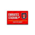 Emirates Stadium Door Signs
