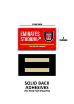 Emirates Stadium Door Signs