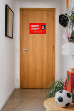 Emirates Stadium Door Signs