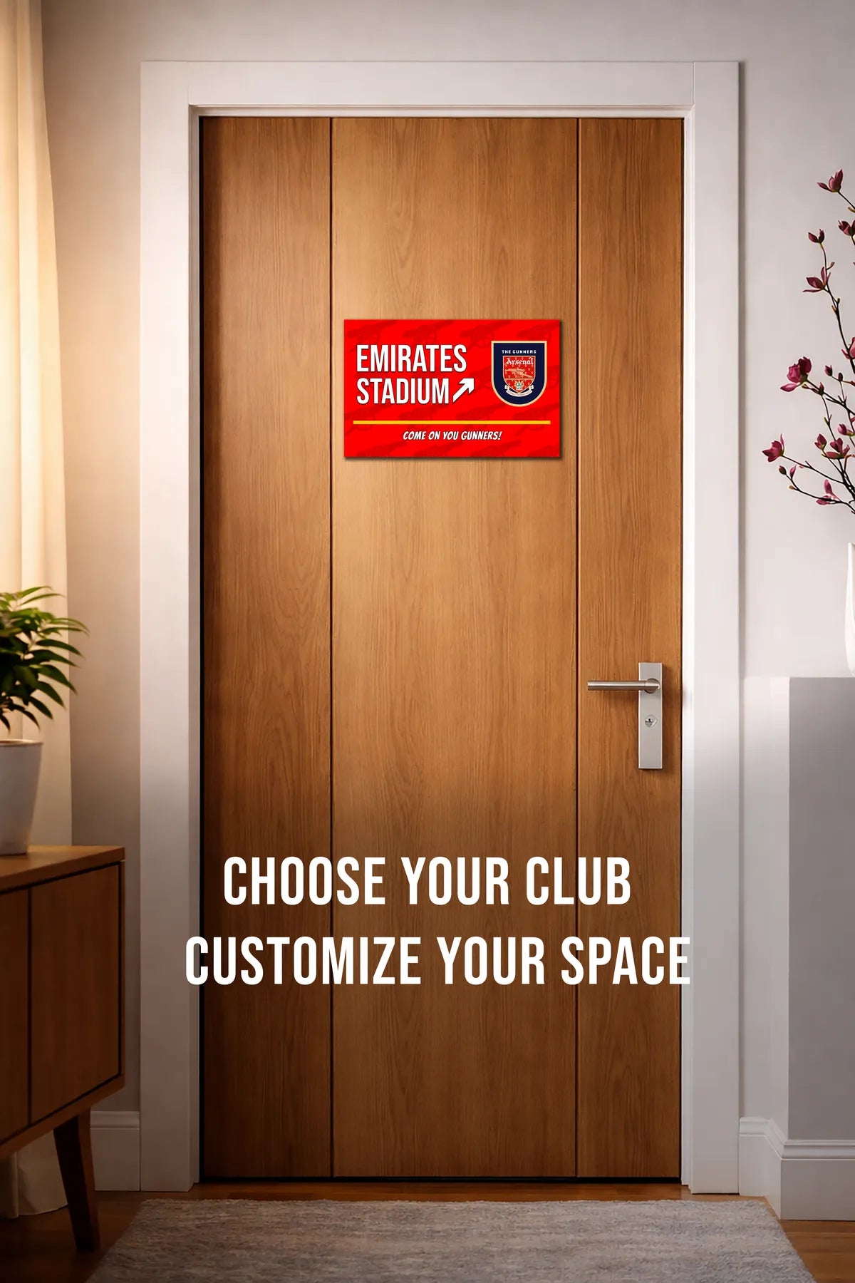 Emirates Stadium Door Signs