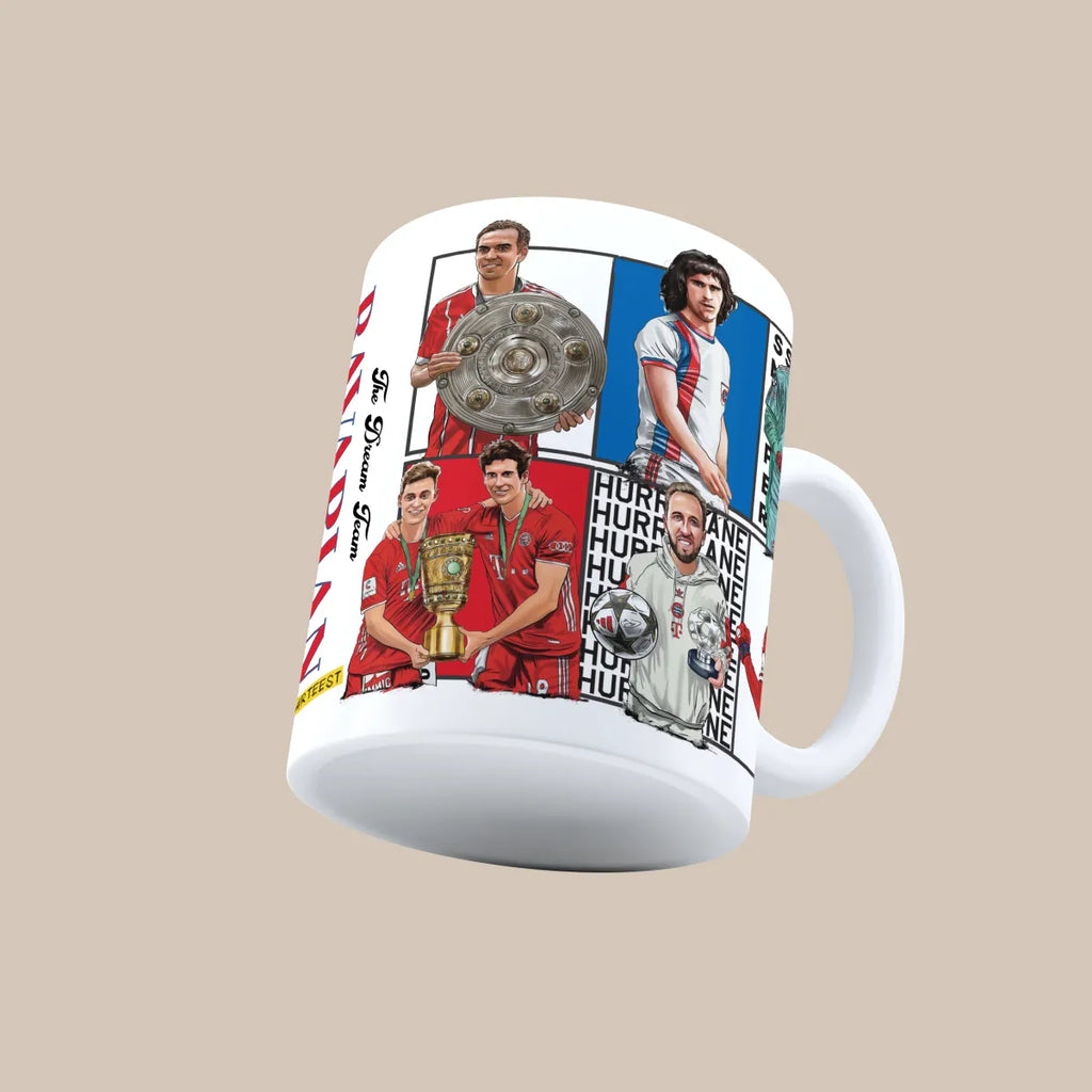 FC BYRN Bundesliga Dream Team 3D Doodle Art Mug