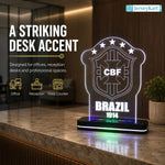 BRZ 1914 Football Crest LED Acrylic Table Lamp