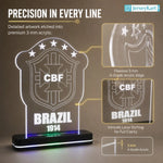 BRZ 1914 Football Crest LED Acrylic Table Lamp