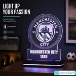 MNC 1880 Football Crest LED Acrylic Table Lamp
