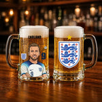 Harry Kane Edition Glass Mug | Sports Gift for Soccer Lovers