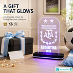 ARG 1893 Football Crest LED Acrylic Table Lamp