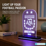 ARG 1893 Football Crest LED Acrylic Table Lamp